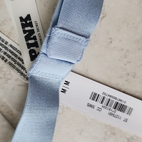 ❄️💙 VICTORIA'S SECRET PINK Wink PUSH-UP Triangle BRALETTE WONDERLAND 💙❄️ - Picture 11 of 11